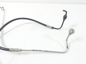 2012 Harley Touring FLHX Street Glide Rear Abs Brake Line Set 40611-09 40610-09 | Mototech271