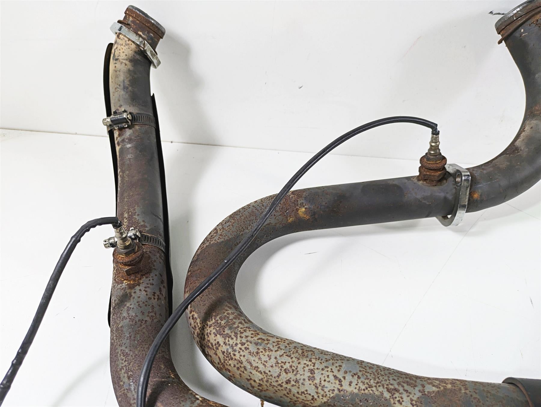 2015 Harley FXDL Dyna Low Rider Thunderheader 2 in 1 Black Exhaust System 1039B {{ shop.shopifyCountryName }} - Mototech271