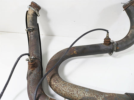 2015 Harley FXDL Dyna Low Rider Thunderheader 2 in 1 Black Exhaust System 1039B {{ shop.shopifyCountryName }} - Mototech271
