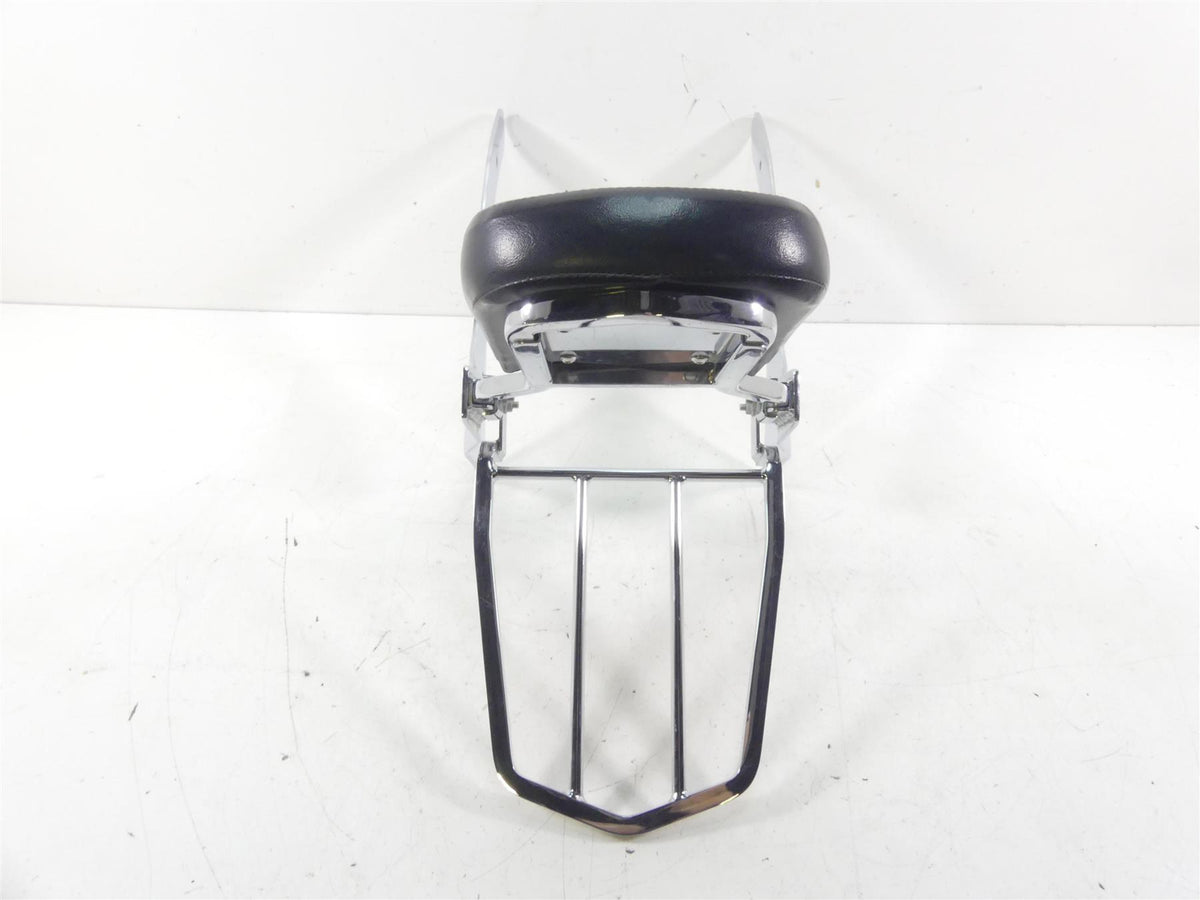 2002 Yamaha XVS1100 V-Star Nice Chrome Sissy Bar Back Rest {{ shop.shopifyCountryName }} - Mototech271