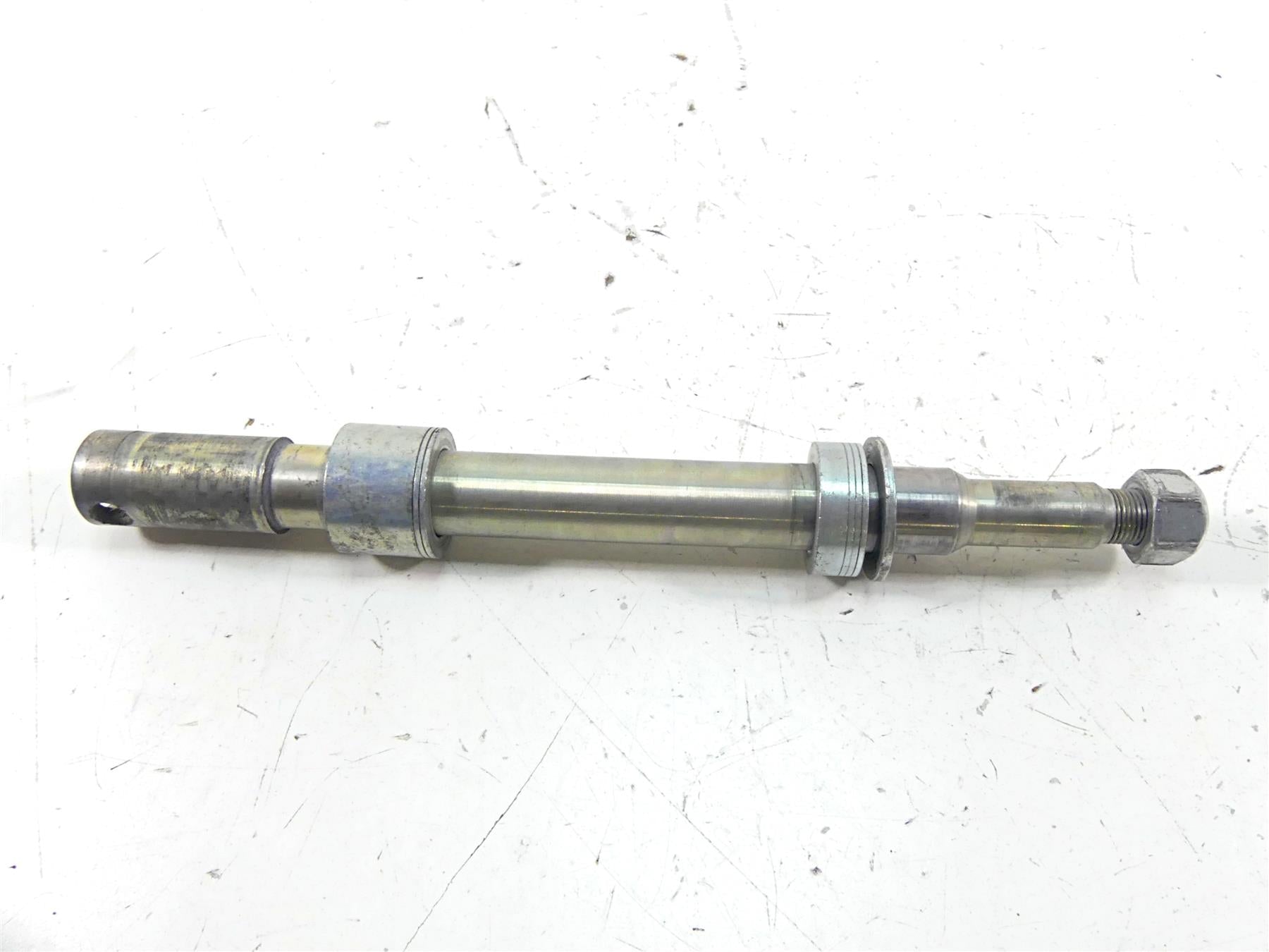 2011 Harley Softail FLSTF Fat Boy Front 25mm Wheel Spindle Axle 41545-07A {{ shop.shopifyCountryName }} - Mototech271
