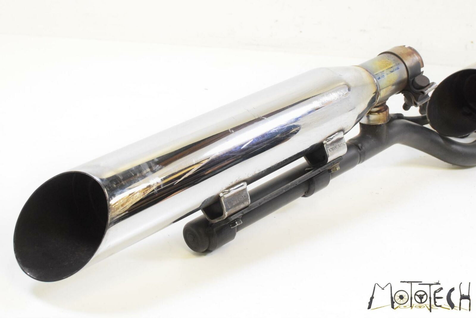 2008 Harley Sportster XL1200 LOW CYCLE SHACK Exhaust Muffler Pipe SET MXL-330 {{ shop.shopifyCountryName }} - Mototech271
