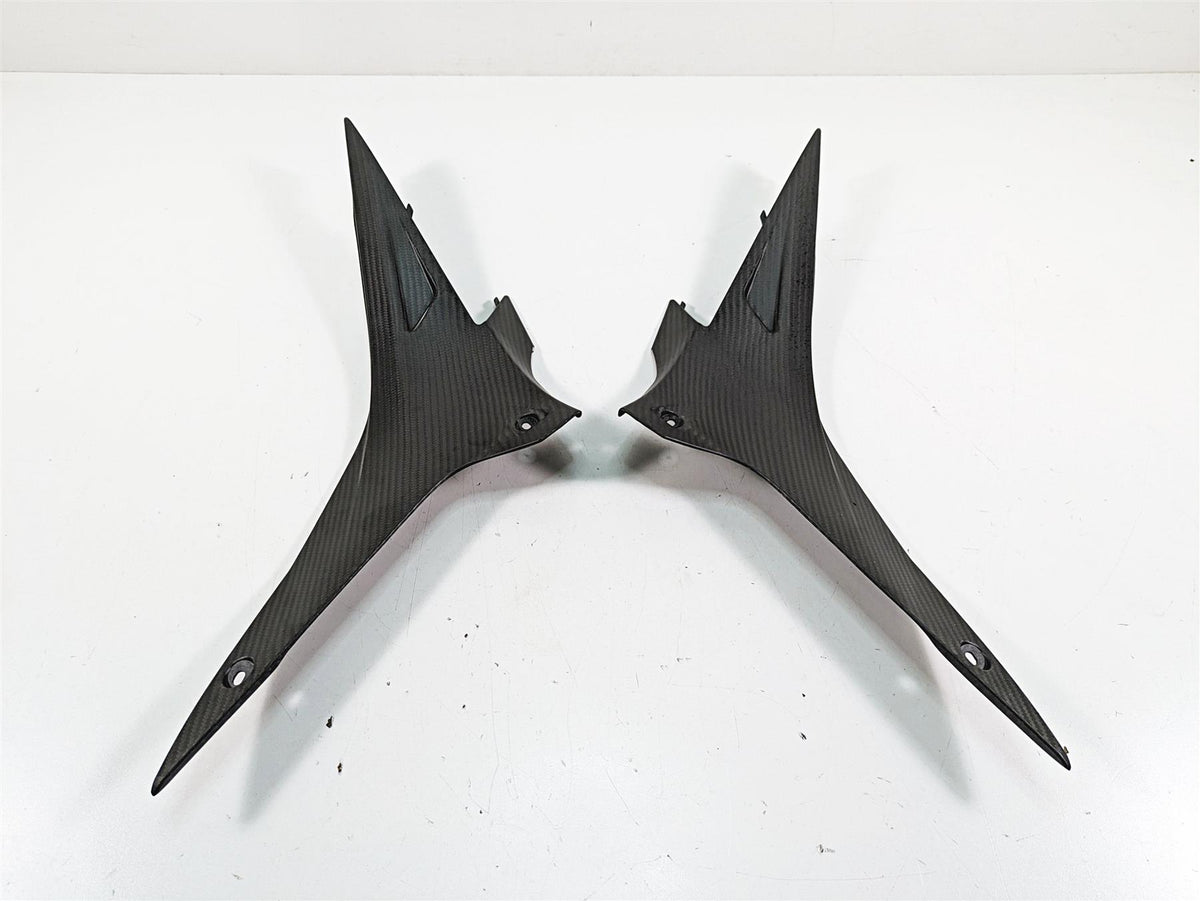 2020 Aprilia Tuono V4 Factory Under Seat Side Cover Fairings 2B005962 2B005961 {{ shop.shopifyCountryName }} - Mototech271
