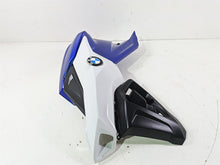 Load image into Gallery viewer, 2016 BMW F800R K73 Left Tank Fairing Cover Blue White 46638530193 46637698111 | Mototech271
