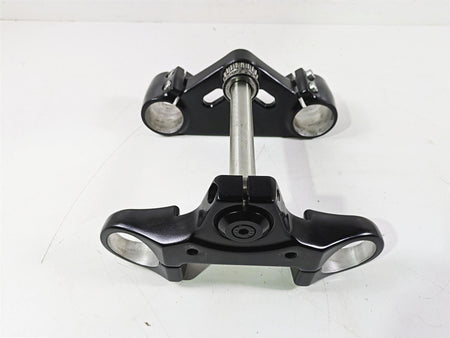 2010 Harley VRSCF Muscle Rod Black Upper Lower Triple Tree Clamp Set 46892-09A {{ shop.shopifyCountryName }} - Mototech271