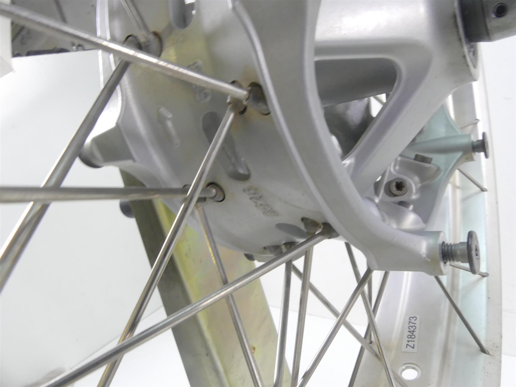 2013 BMW R1200GS GSW K50 Straight Front 19x3 Spoke Wheel Rim 36318528530 {{ shop.shopifyCountryName }} - Mototech271