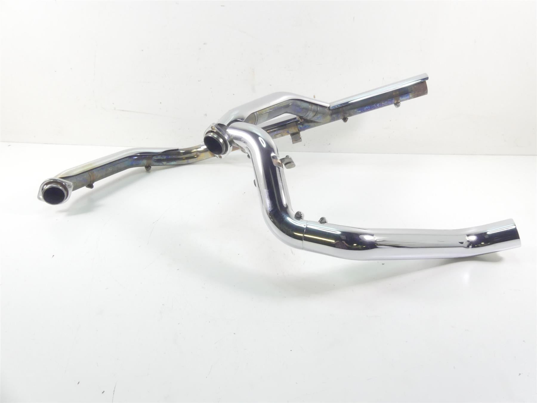1999 Harley Touring FLHTCUI Electra Glide Nice Oem Exhaust Header Set 65626-98C {{ shop.shopifyCountryName }} - Mototech271
