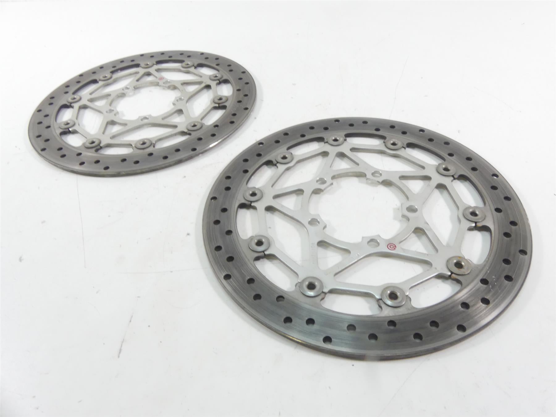 2019 Triumph Street Triple 765R Front Brake Disc Rotors T2022080 {{ shop.shopifyCountryName }} - Mototech271