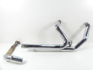2014 Harley Touring FLHX Street Glide Oem Exhaust Header Manifold Pipe  66855-10