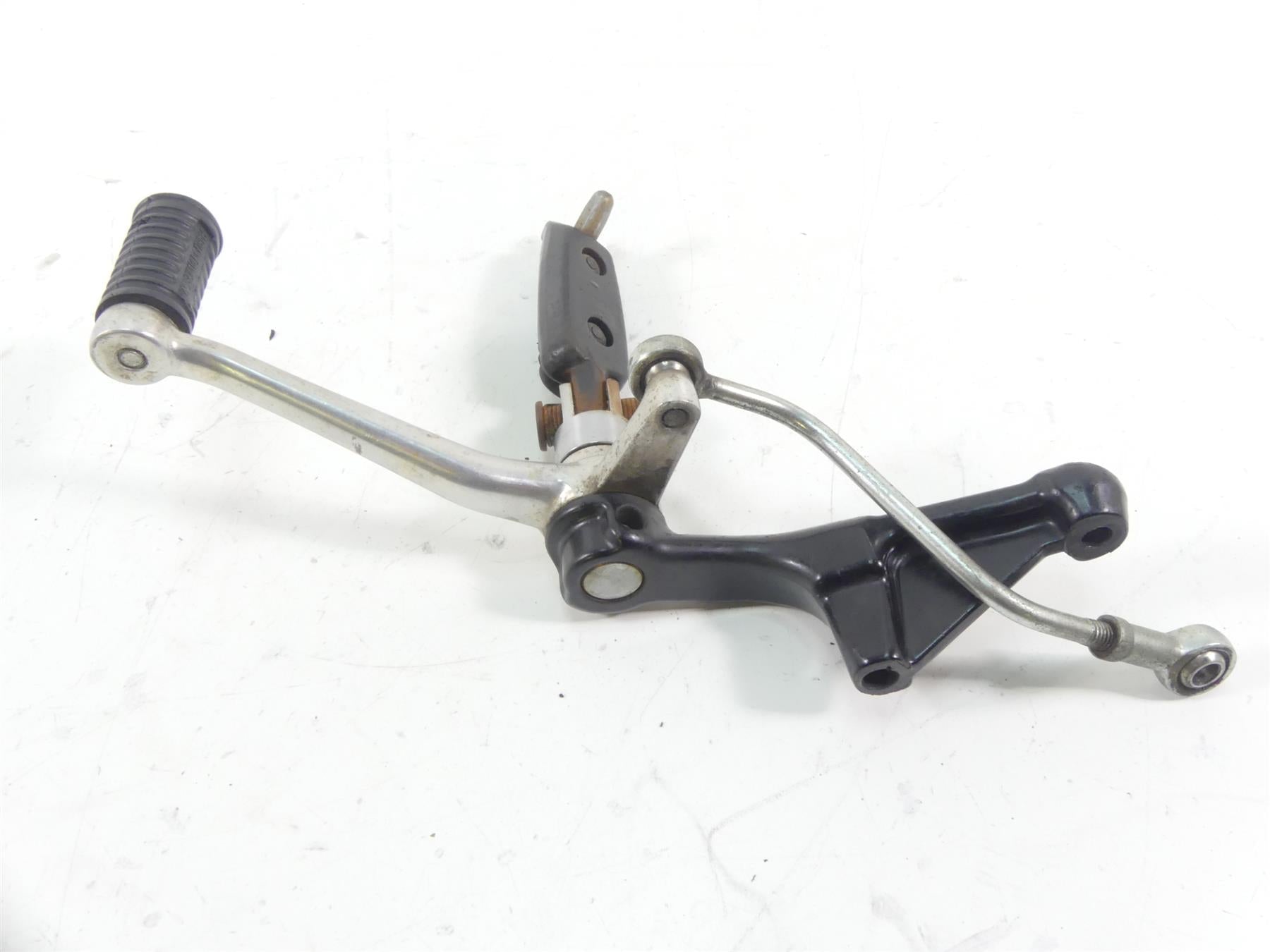 2006 Harley VRSCD Night V Rod Left Front Footpeg & Shift Pedal 51091-06BK {{ shop.shopifyCountryName }} - Mototech271