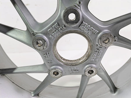 2019 BMW R1250RT K52 Straight Rear Wheel Rim Silver 17x5.5 36317727235 {{ shop.shopifyCountryName }} - Mototech271