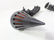 Load image into Gallery viewer, 2019 Suzuki M109R VZR1800 Boulevard Dual Spike Flat Black Red Filter AC-236-BK
