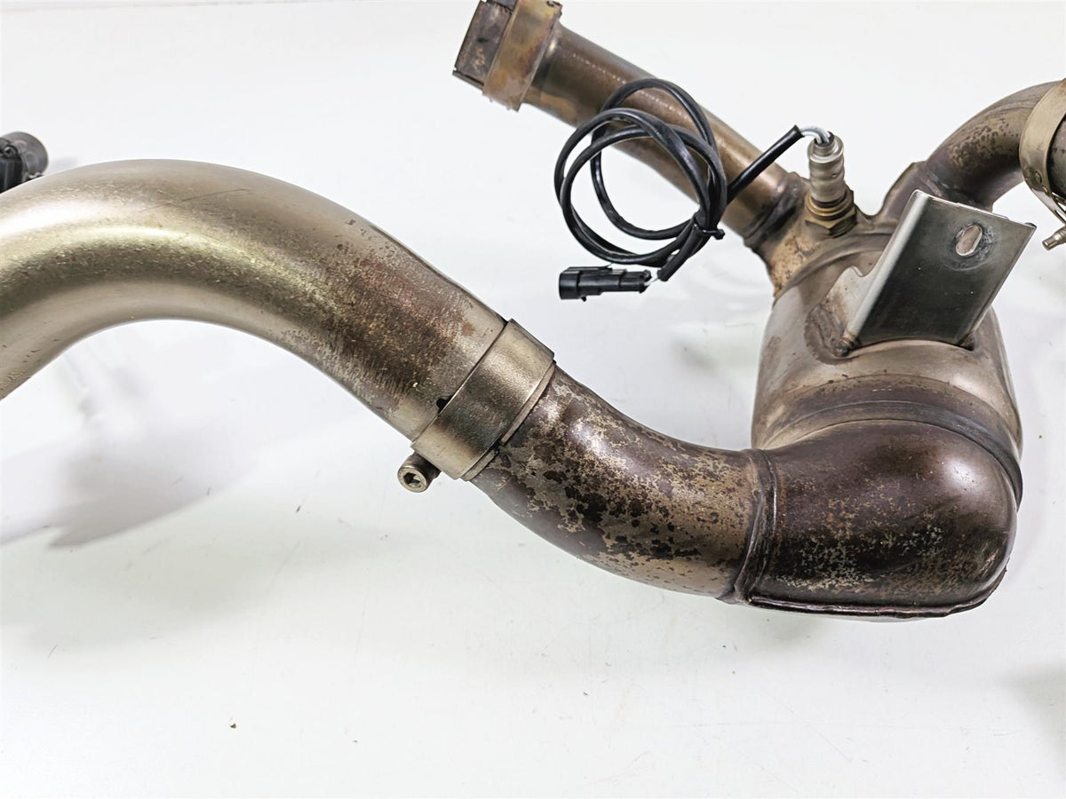 2009 Ducati Hypermotard 1100 S Oem Stock Header, Mid Pipe & Servo 57221451A-Mototech271