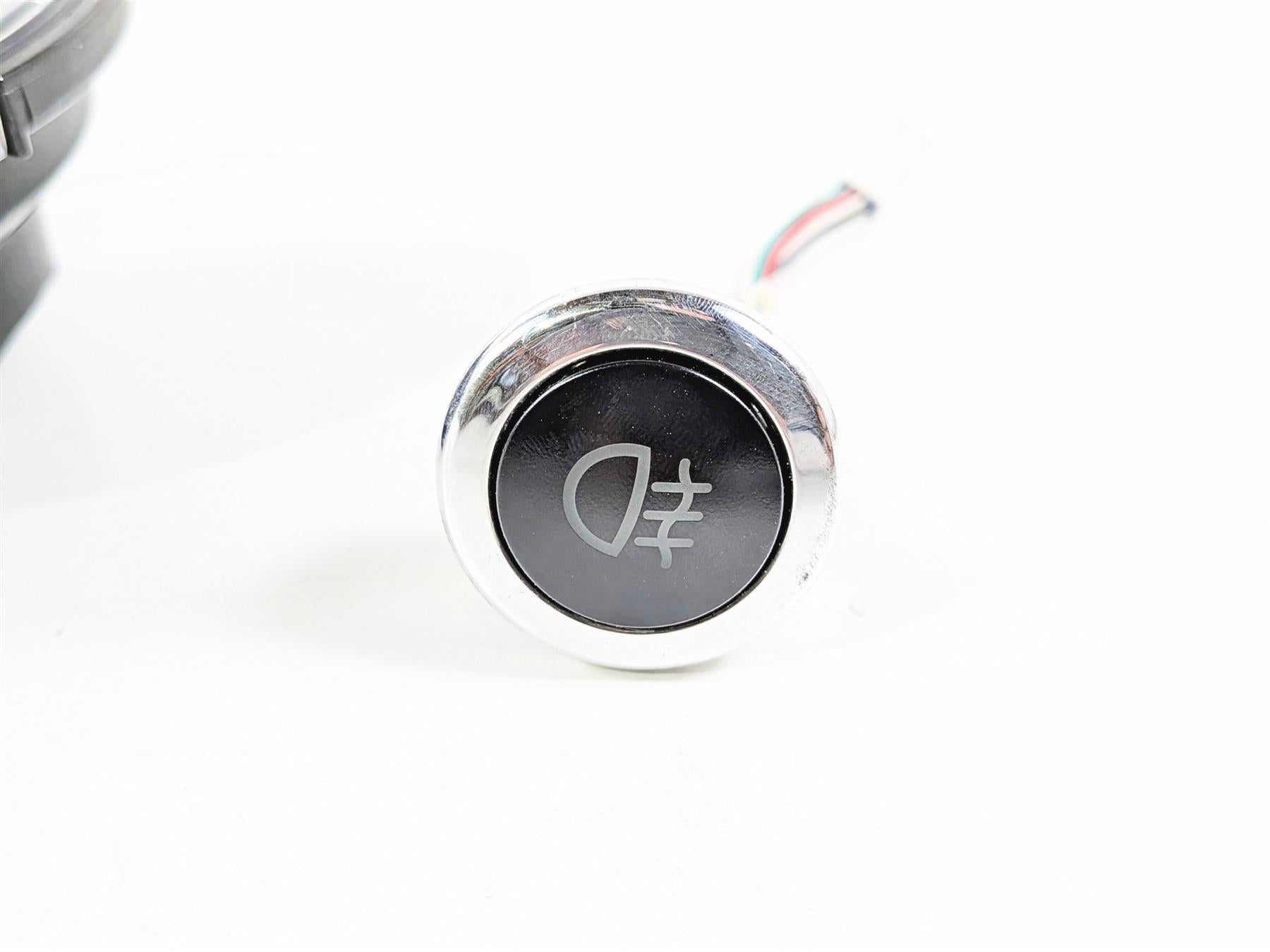 2015 Indian Chieftain Front Fog Spot Passing Light Lamp + Knob Set -Read 2412962-Mototech271