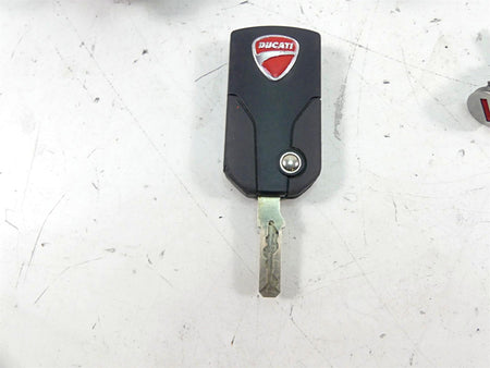 2013 Ducati Diavel Red Ignition Switch Key Fob Fuel Cap Antenna Set 59821111A {{ shop.shopifyCountryName }} - Mototech271