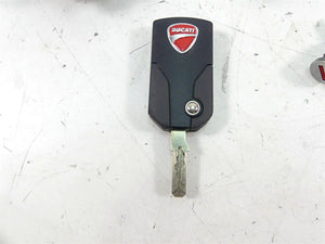 2013 Ducati Diavel Red Ignition Switch Key Fob Fuel Cap Antenna Set 59821111A