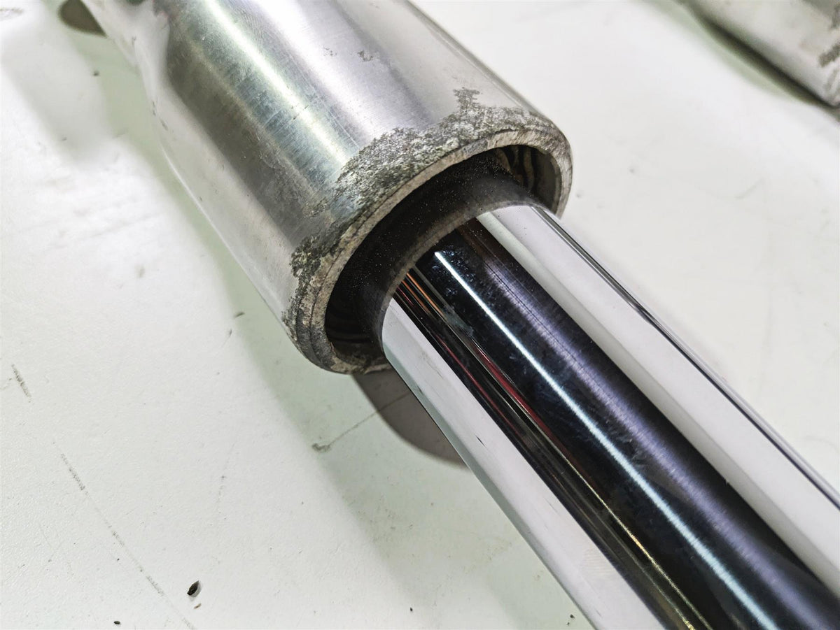 2012 Harley FLD Dyna Switchback Front Fork Leg Set 41mm 45400024 45400023 {{ shop.shopifyCountryName }} - Mototech271