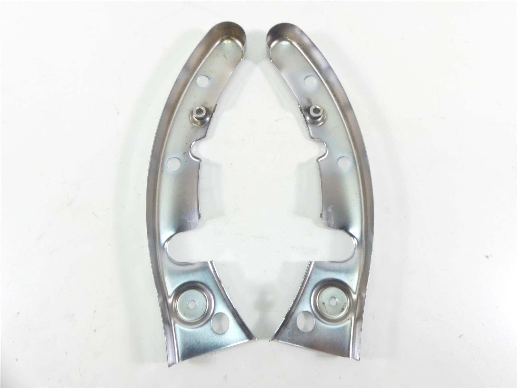 2010 Harley Touring FLHX Street Glide Rear Subframe Strut Chrome Covers 47502-09 {{ shop.shopifyCountryName }} - Mototech271