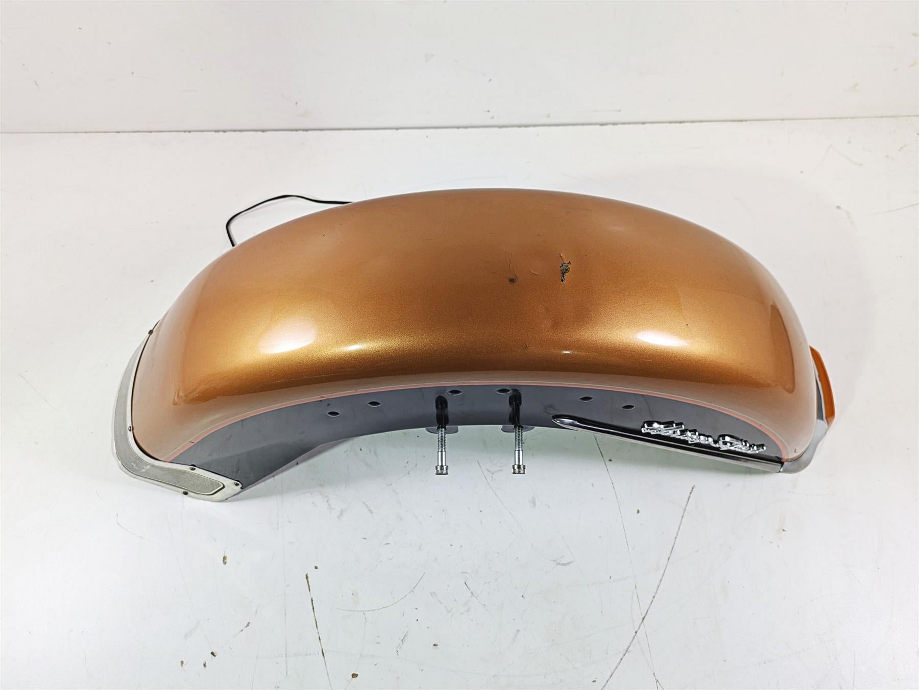2008 Harley FLSTC 105TH Softail Heritage Front Fender Ann. Copper Pearl 59129-03 {{ shop.shopifyCountryName }} - Mototech271