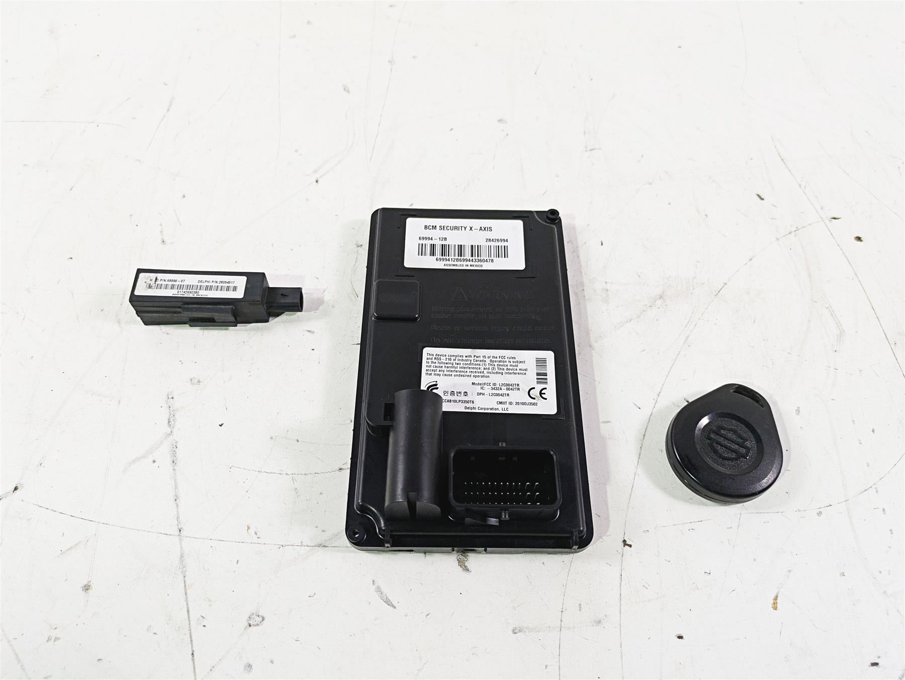2015 Harley Touring FLHTKL E -Glide Low Bcm Security Module & Fob Set 69994-12B | Mototech271