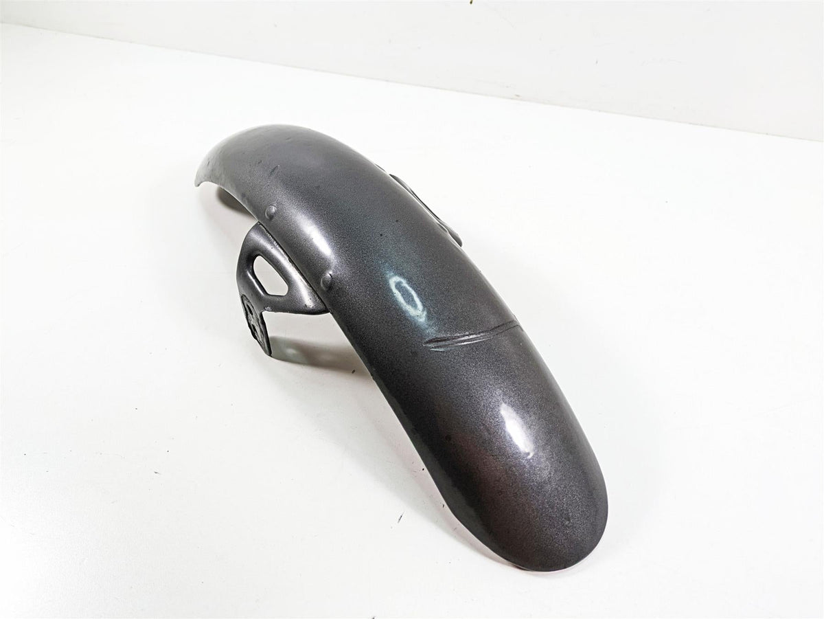 2009 Harley FXDC Dyna Super Glide Custom Front Fender Pewter Pearl 60139-06B {{ shop.shopifyCountryName }} - Mototech271