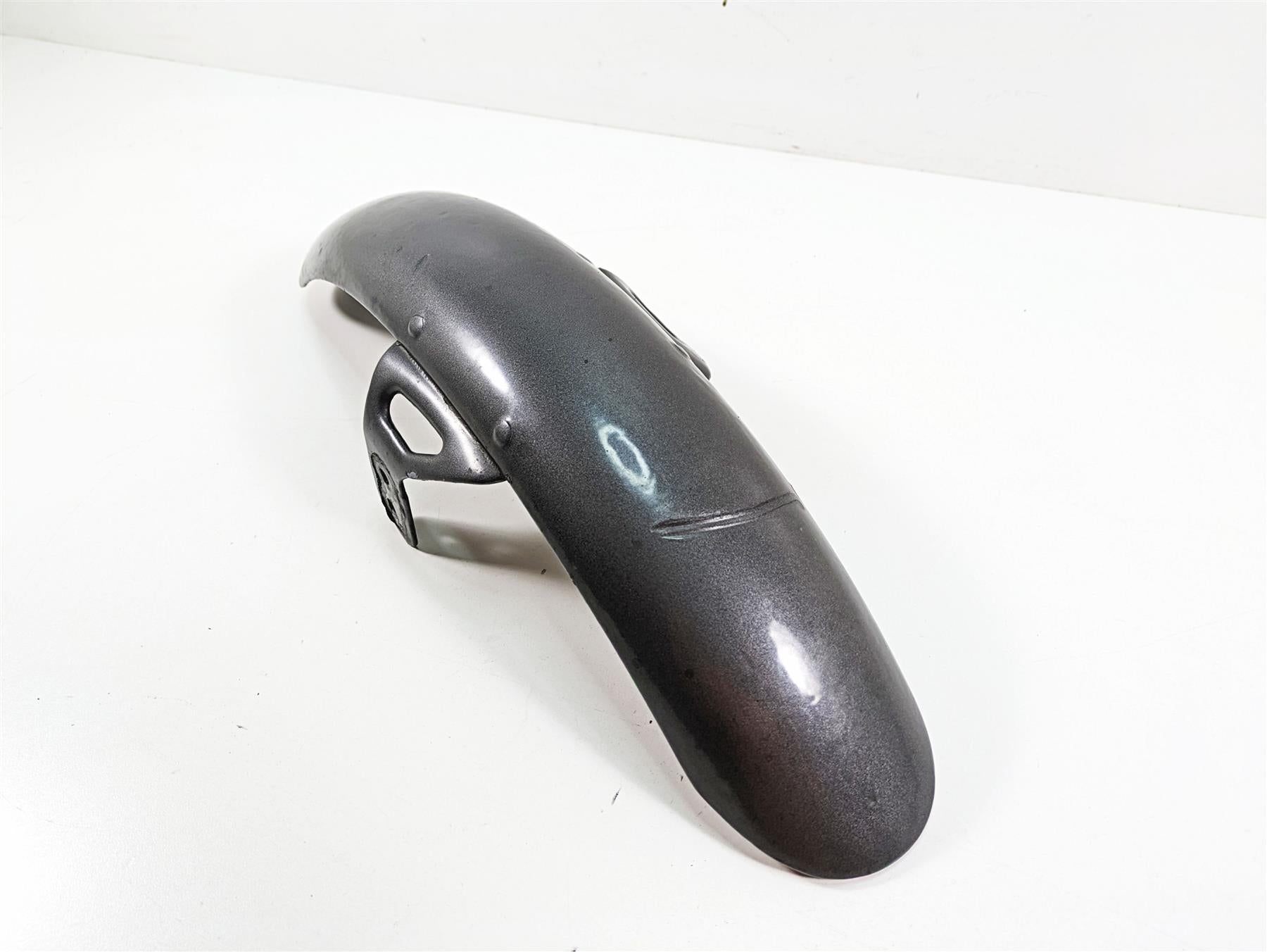2009 Harley FXDC Dyna Super Glide Custom Front Fender Pewter Pearl 60139-06B {{ shop.shopifyCountryName }} - Mototech271