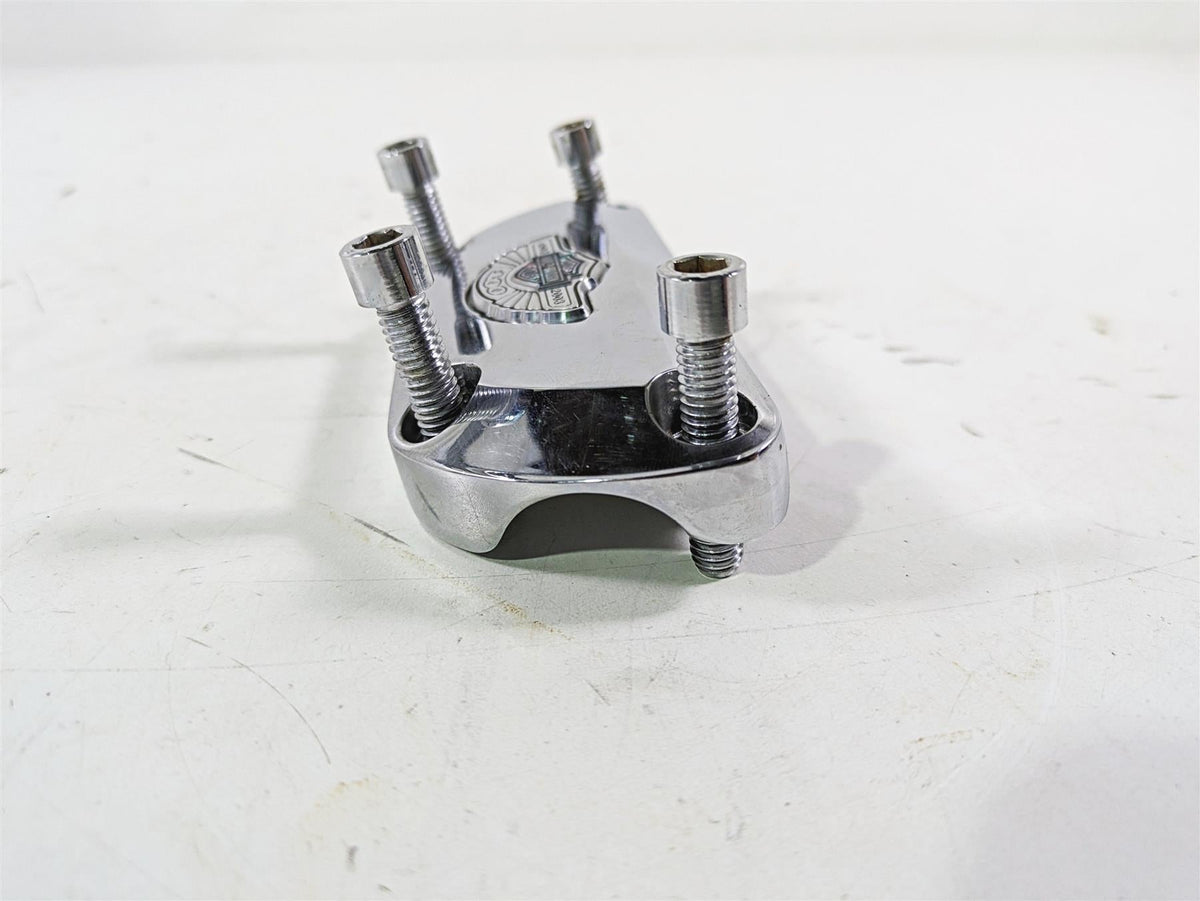 2003 Harley Dyna FXDL Low Rider 100TH Upper Handlebar Riser Clamp 56000-03 {{ shop.shopifyCountryName }} - Mototech271