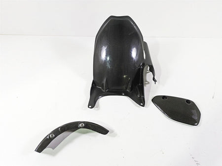 2009 Ducati Multistrada 1100 S Rear Carbon Fiber Fender Chain Guard Set PM20567 {{ shop.shopifyCountryName }} - Mototech271
