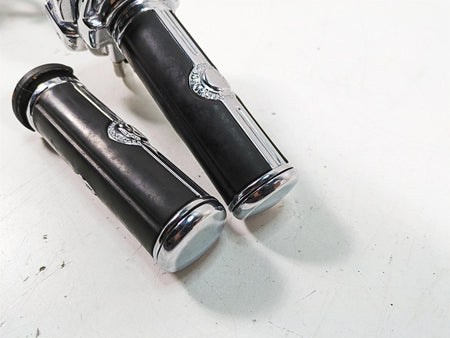 2006 Harley Softail FXSTSI Springer L+R Chrome Hand Control Switch Set 71682-06 {{ shop.shopifyCountryName }} - Mototech271