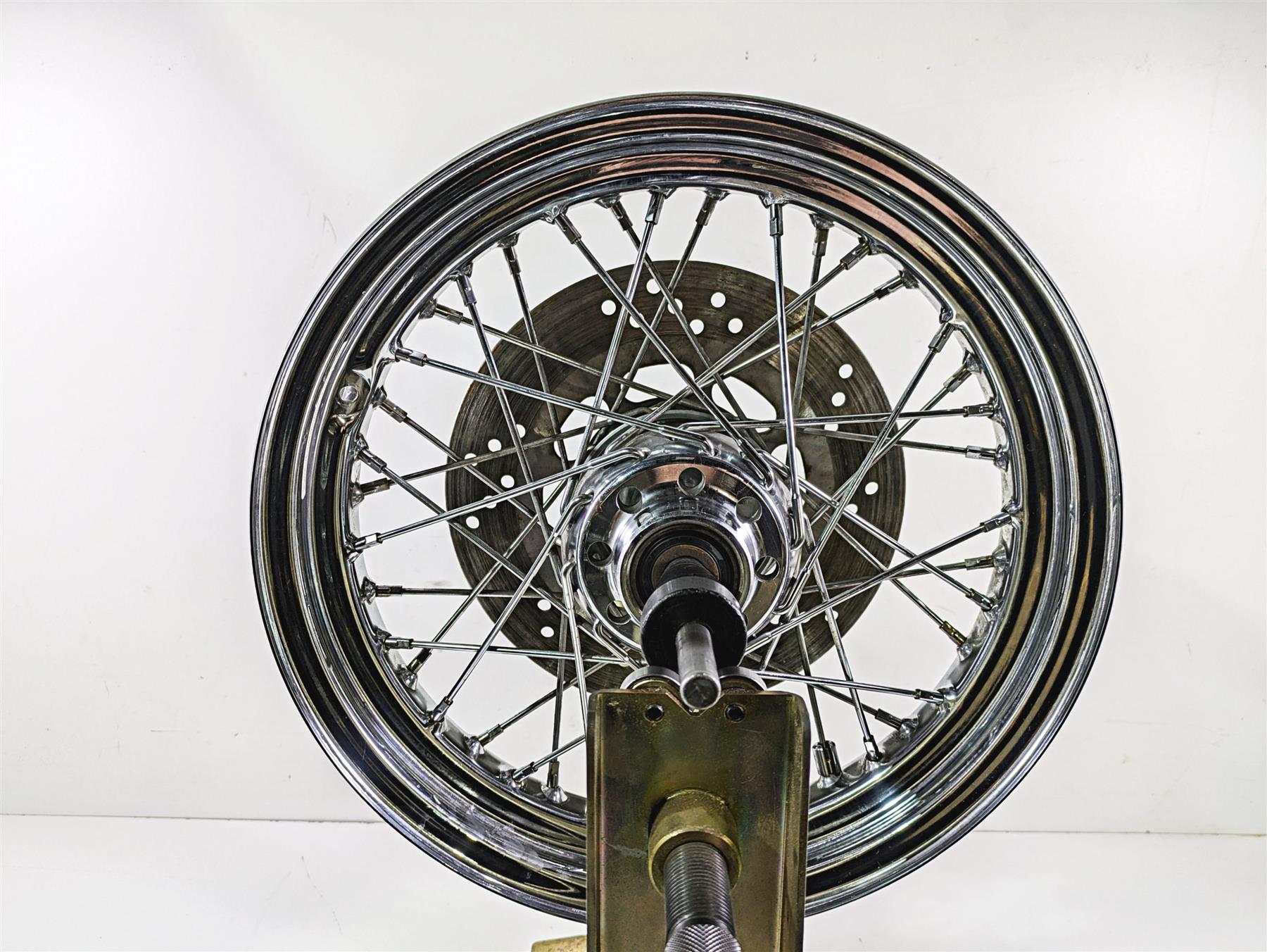 2005 Harley Softail FLSTSCI Heritage Springer Front 16x3 Spoke Wheel 43011-05B {{ shop.shopifyCountryName }} - Mototech271