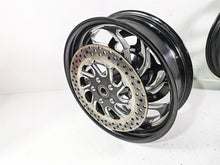 Load image into Gallery viewer, 2015 Harley Touring FLHXS Street Glide Performance Machine Contrast Wheel Set | Mototech271

