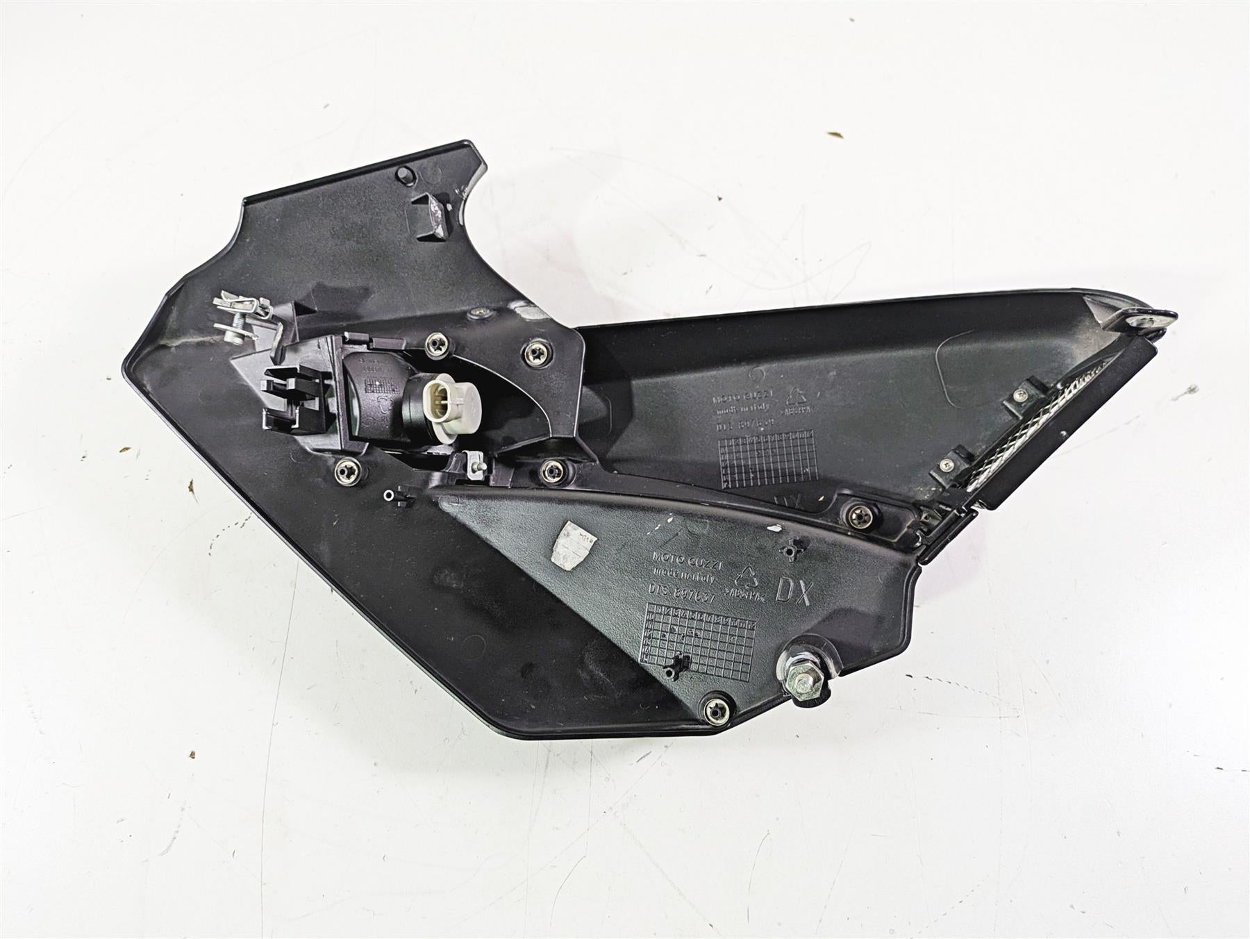 2016 Moto Guzzi Stelvio 1200 8V NTX Right Under Fuel Tank Side Cover Set 897639 {{ shop.shopifyCountryName }} - Mototech271