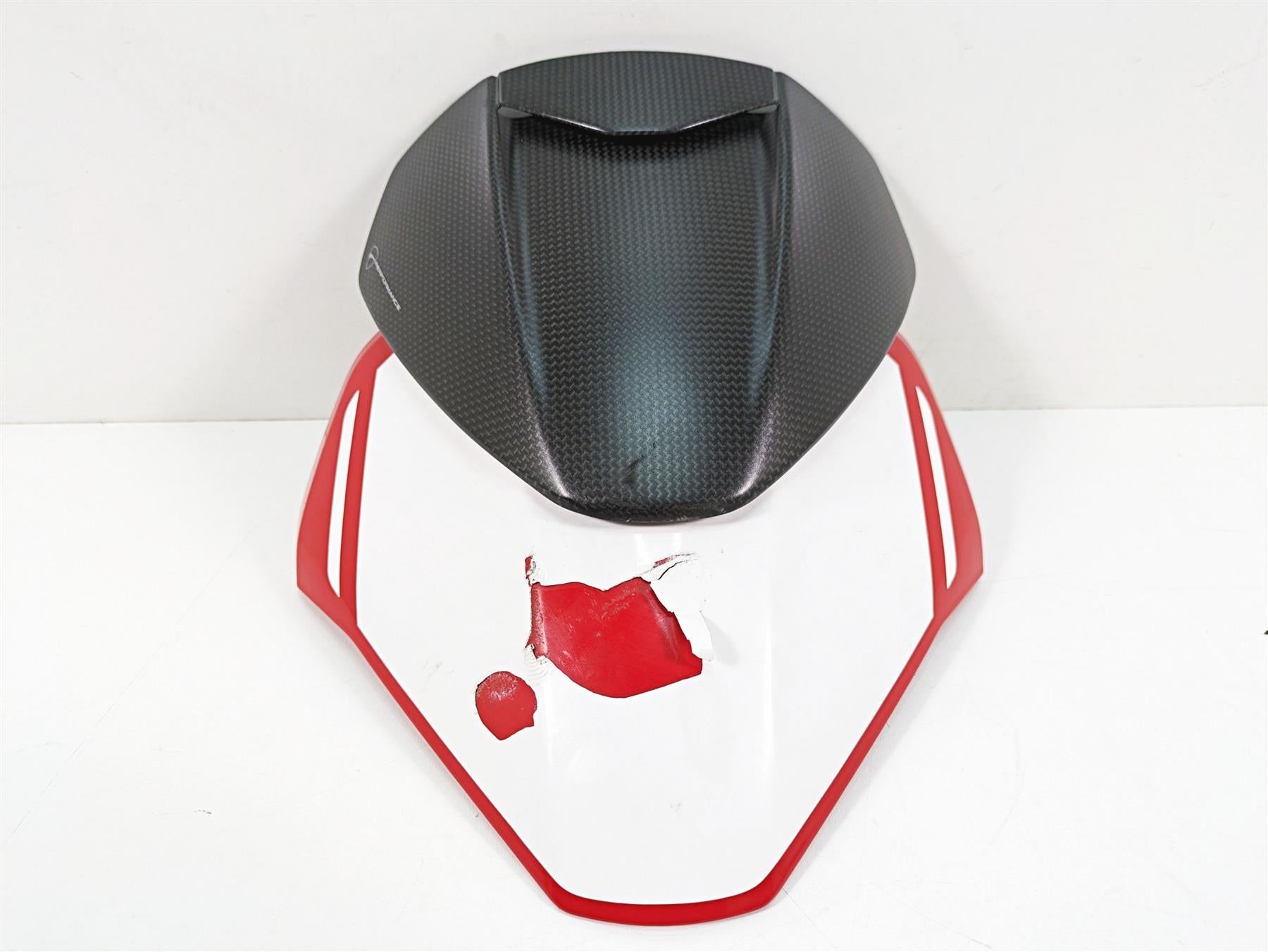 2020 Ducati Hypermotard 950 SP Outer Nose Front Mask Fairing Cover 48019481AC {{ shop.shopifyCountryName }} - Mototech271