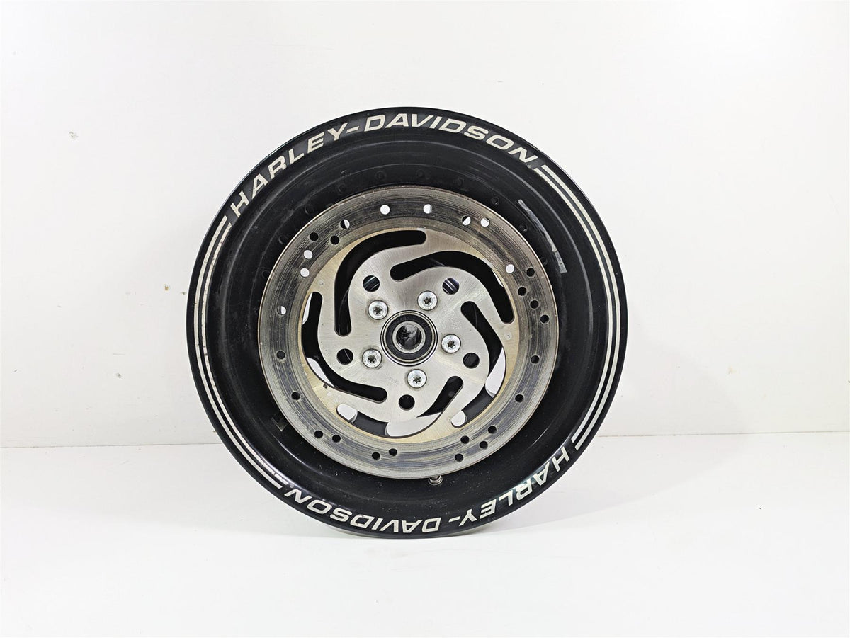 2016 Harley FXDF Dyna Fat Bob Rear Wheel Rim 16x5 Black - Straight 40900261 {{ shop.shopifyCountryName }} - Mototech271