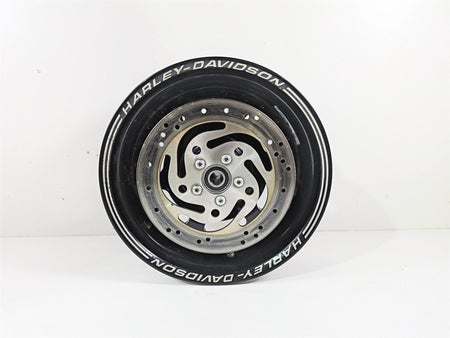 2016 Harley FXDF Dyna Fat Bob Rear Wheel Rim 16x5 Black - Straight 40900261 {{ shop.shopifyCountryName }} - Mototech271