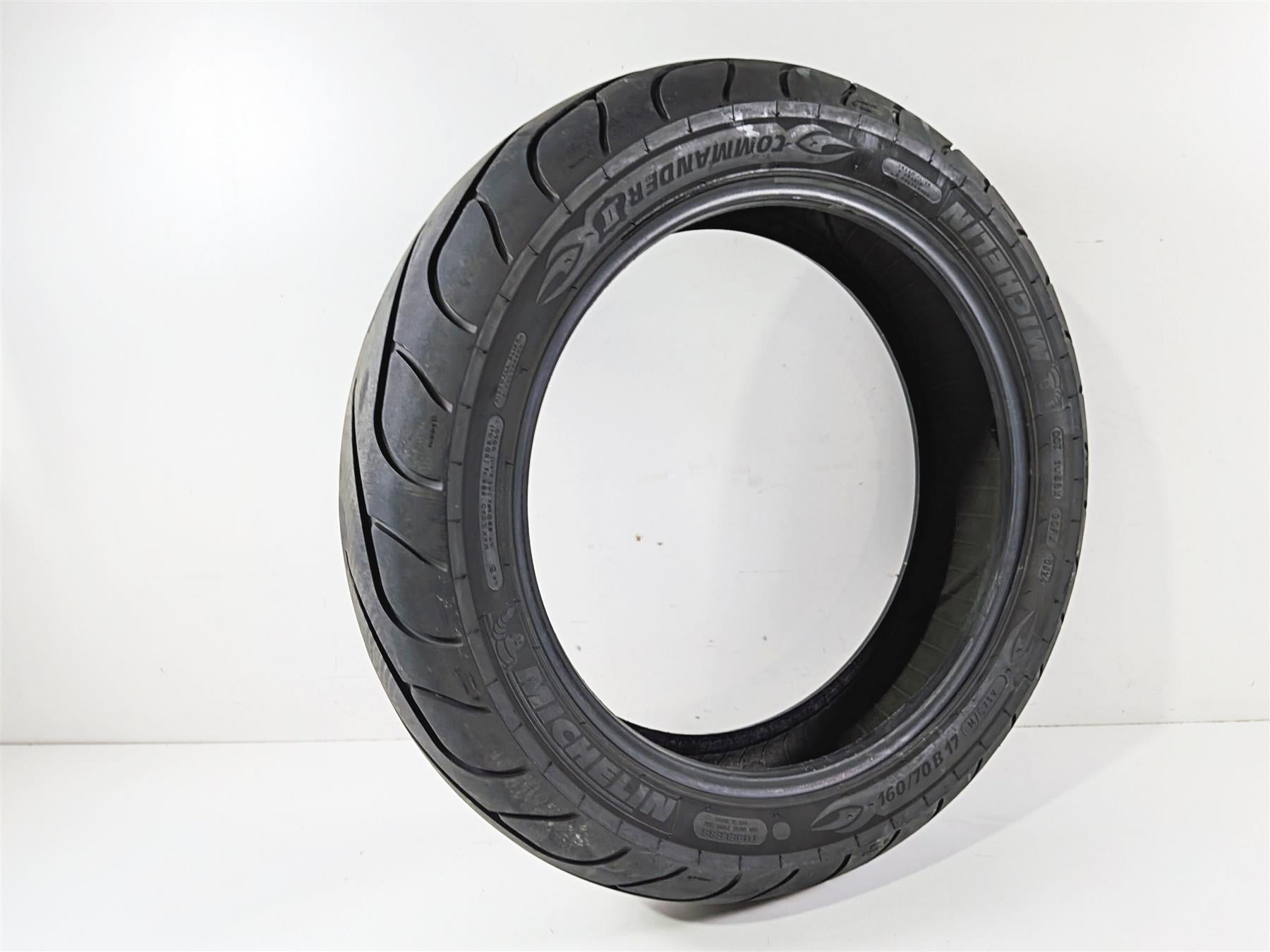Used Rear Motorcycle Tire Michelin Commander 2 II 160/70-17 0306-0301