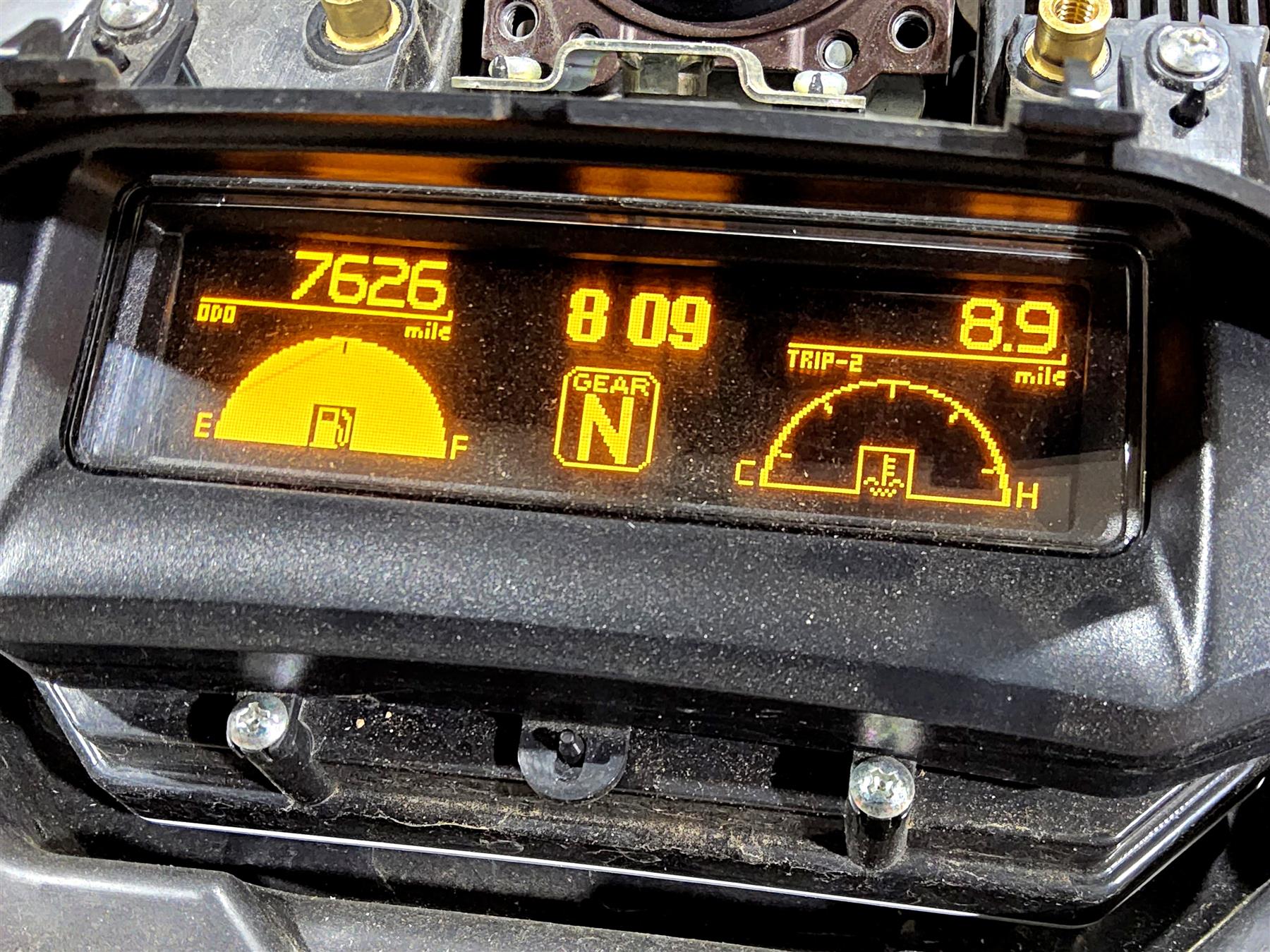 美品YAMAHAVmax スピードメーター 北米 カナダ仕様260 KM ヤマハ Vmax