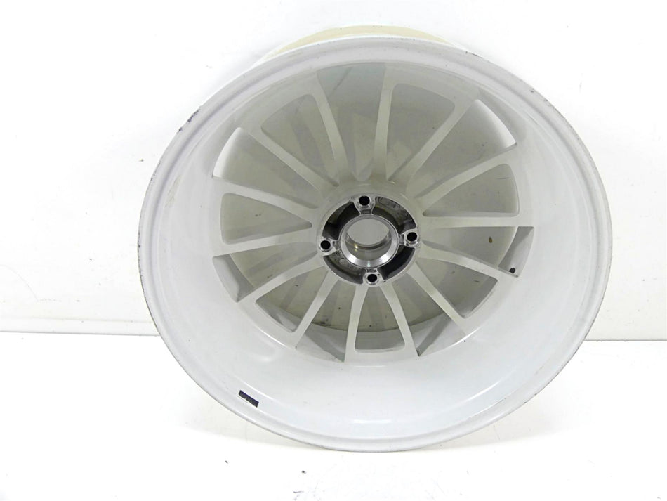 2013 Ducati Diavel Red Straight White Rear Wheel Rim 17x6 50211421A {{ shop.shopifyCountryName }} - Mototech271