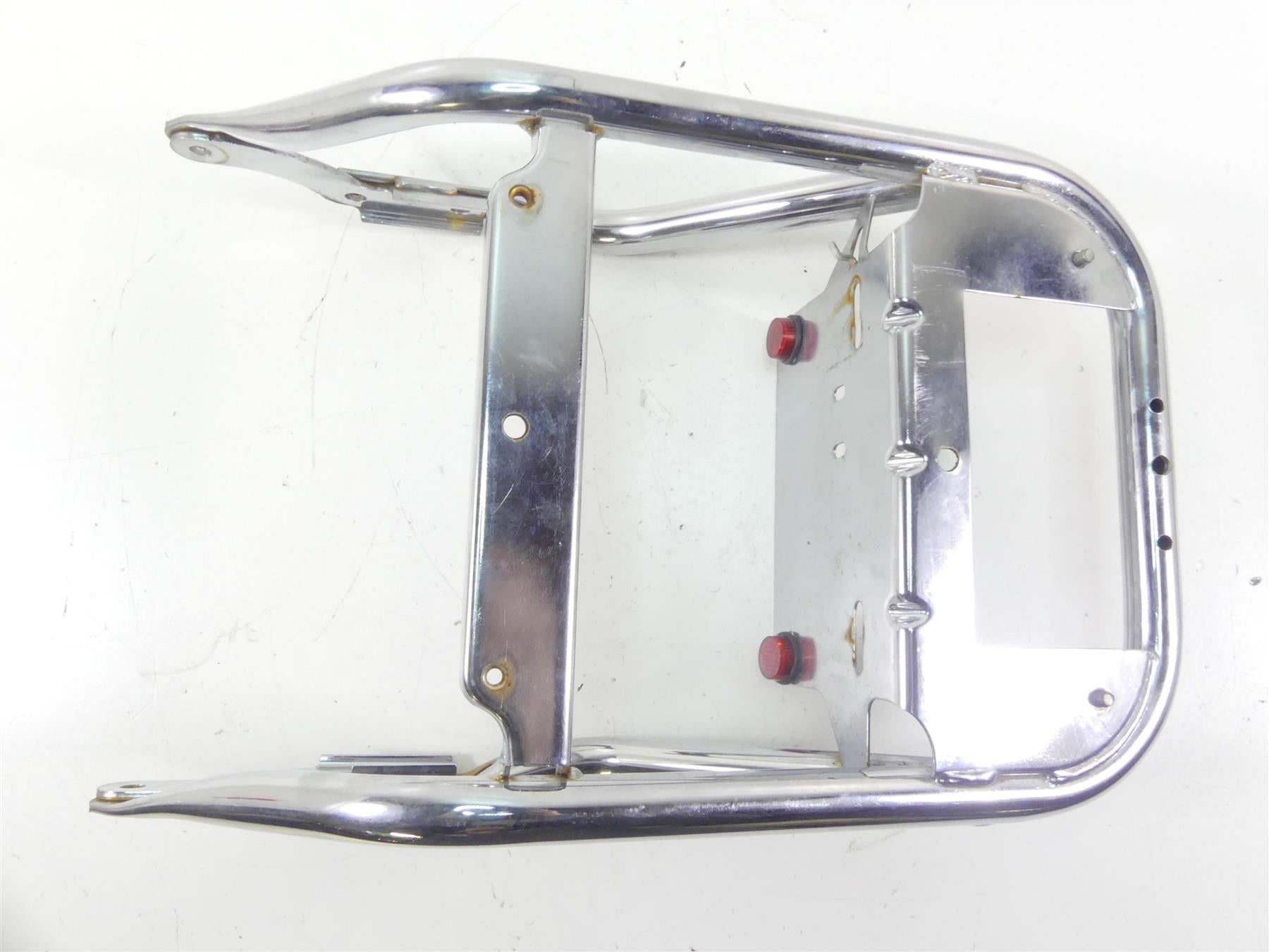 2012 Harley Touring FLHTP Electra Glide Rear Rack Plate Holder Mount 53411-09 {{ shop.shopifyCountryName }} - Mototech271