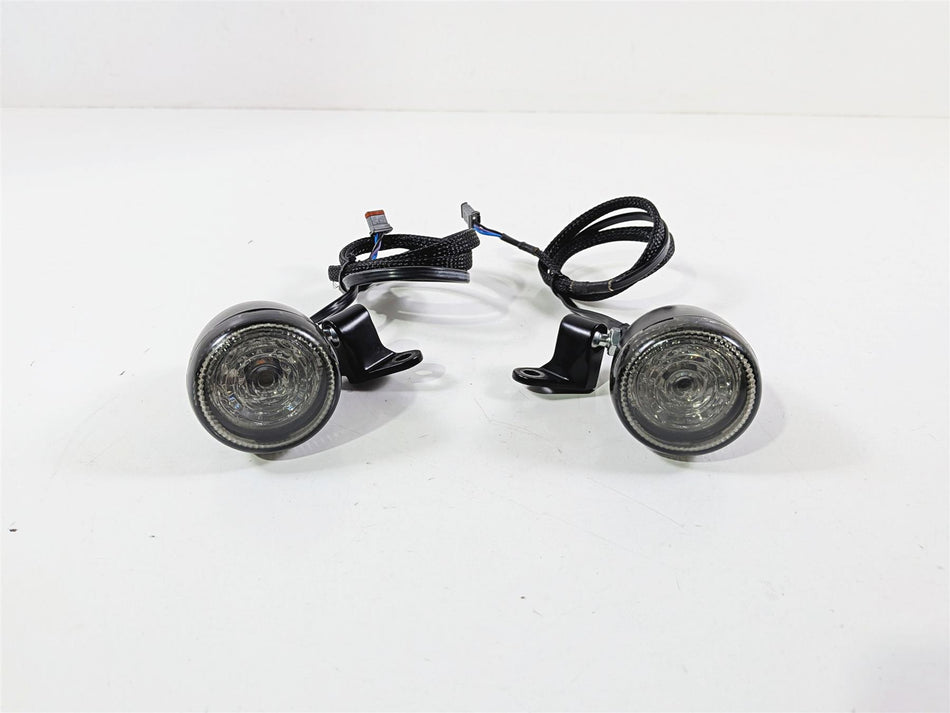 2017 Harley FXSE CVO Pro Sreet Breakout Front Blinker & Led Lens Set 67800257-Mototech271