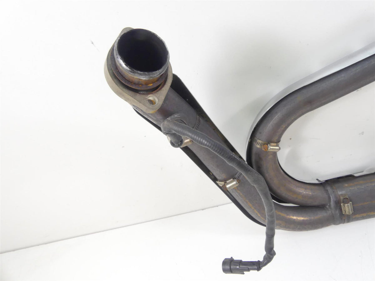 2009 Harley FXDF Dyna Fat Bob Oem Exhaust Header Muffler System 64984-08A {{ shop.shopifyCountryName }} - Mototech271