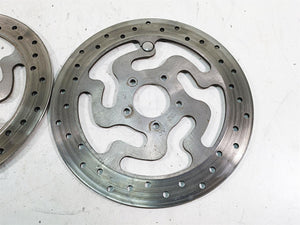 2010 Harley Touring FLHTCU Electra Glide Brembo Front Brake Rotor Set 41808-08A | Mototech271
