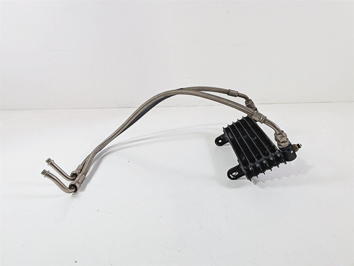 2009 Ducati Hypermotard 1100 S Oil Cooler Radiator & Lines Set 54840801A-Mototech271