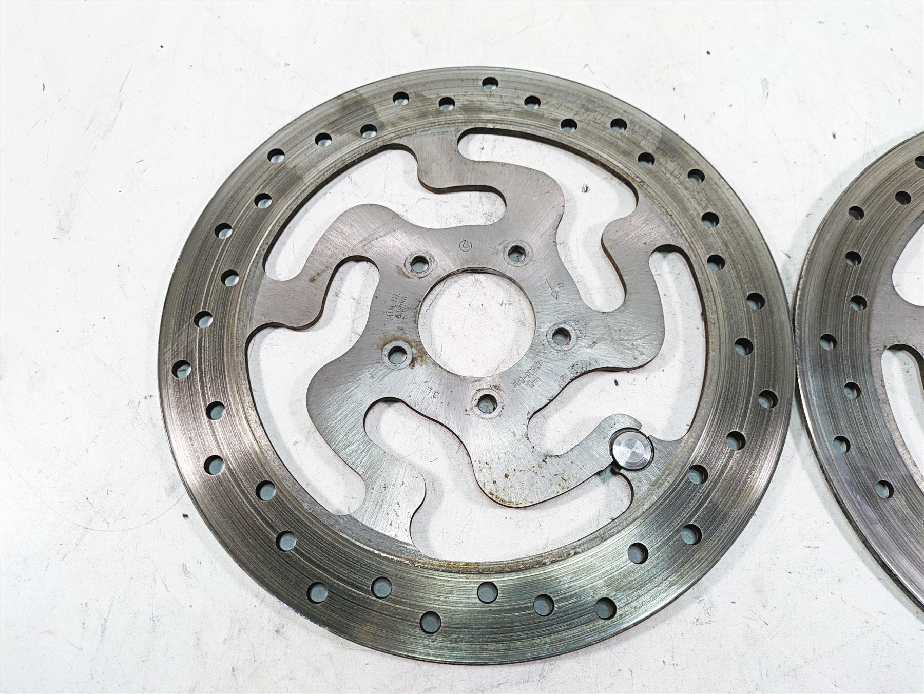 2010 Harley Touring FLHTCU Electra Glide Brembo Front Brake Rotor Set 41808-08A {{ shop.shopifyCountryName }} - Mototech271