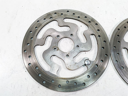 2010 Harley Touring FLHTCU Electra Glide Brembo Front Brake Rotor Set 41808-08A {{ shop.shopifyCountryName }} - Mototech271