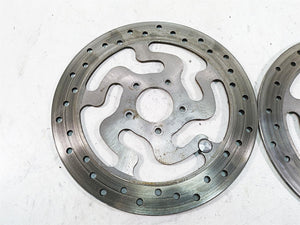 2010 Harley Touring FLHTCU Electra Glide Brembo Front Brake Rotor Set 41808-08A | Mototech271