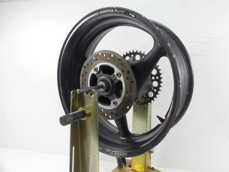 2004 Honda CBR1000RR SC57 Straight 17x6 Rear Wheel Rim 42650-MEL-D20ZC {{ shop.shopifyCountryName }} - Mototech271