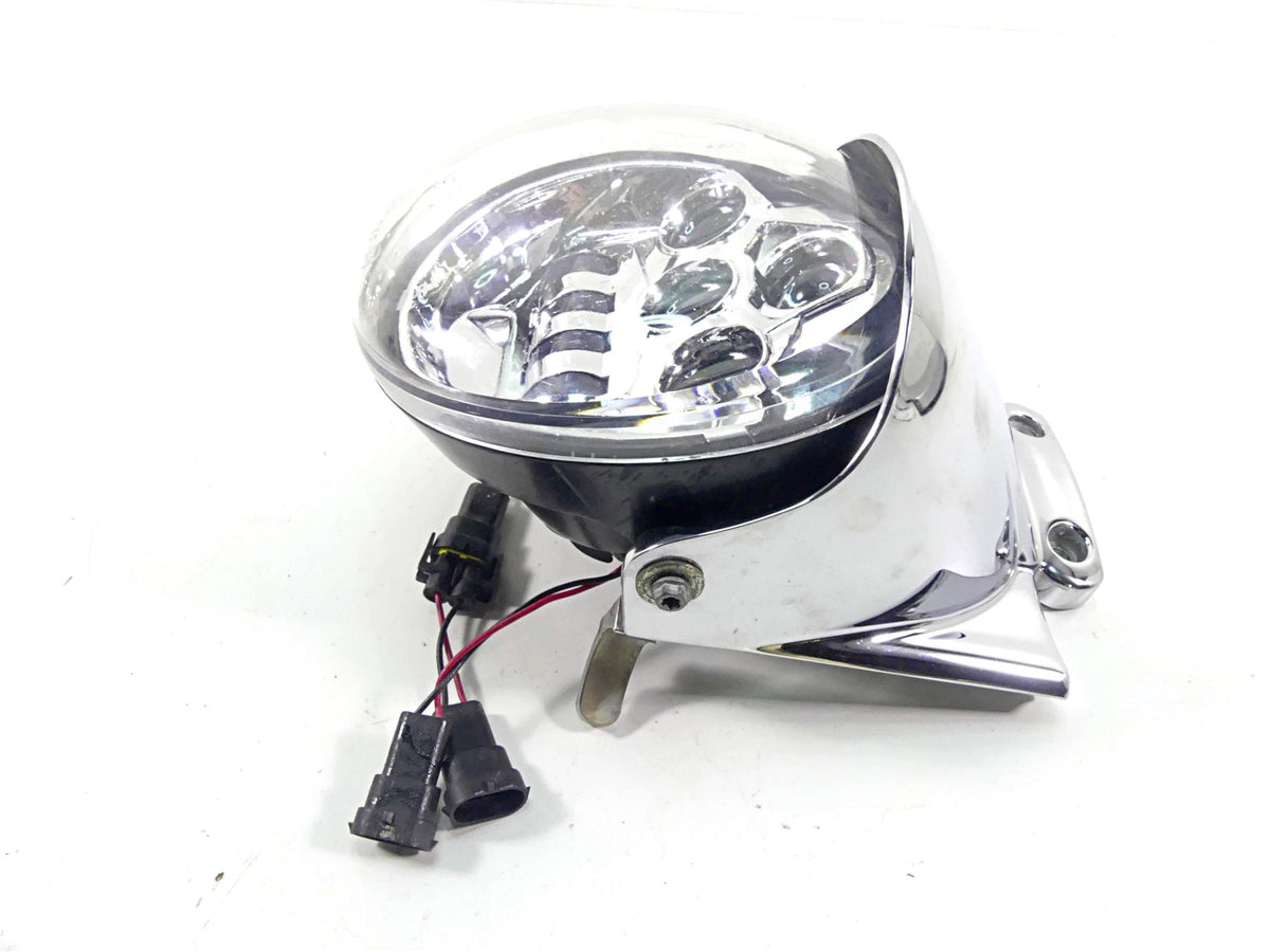 2005 Harley VRSCSE CVO V-Rod Led Headlight Head Light Lamp & Visor 68897-05 {{ shop.shopifyCountryName }} - Mototech271