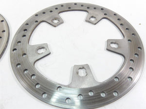 2014 Harley Touring FLHTK Electra Glide Front Brake Rotor Disc Set 41500017