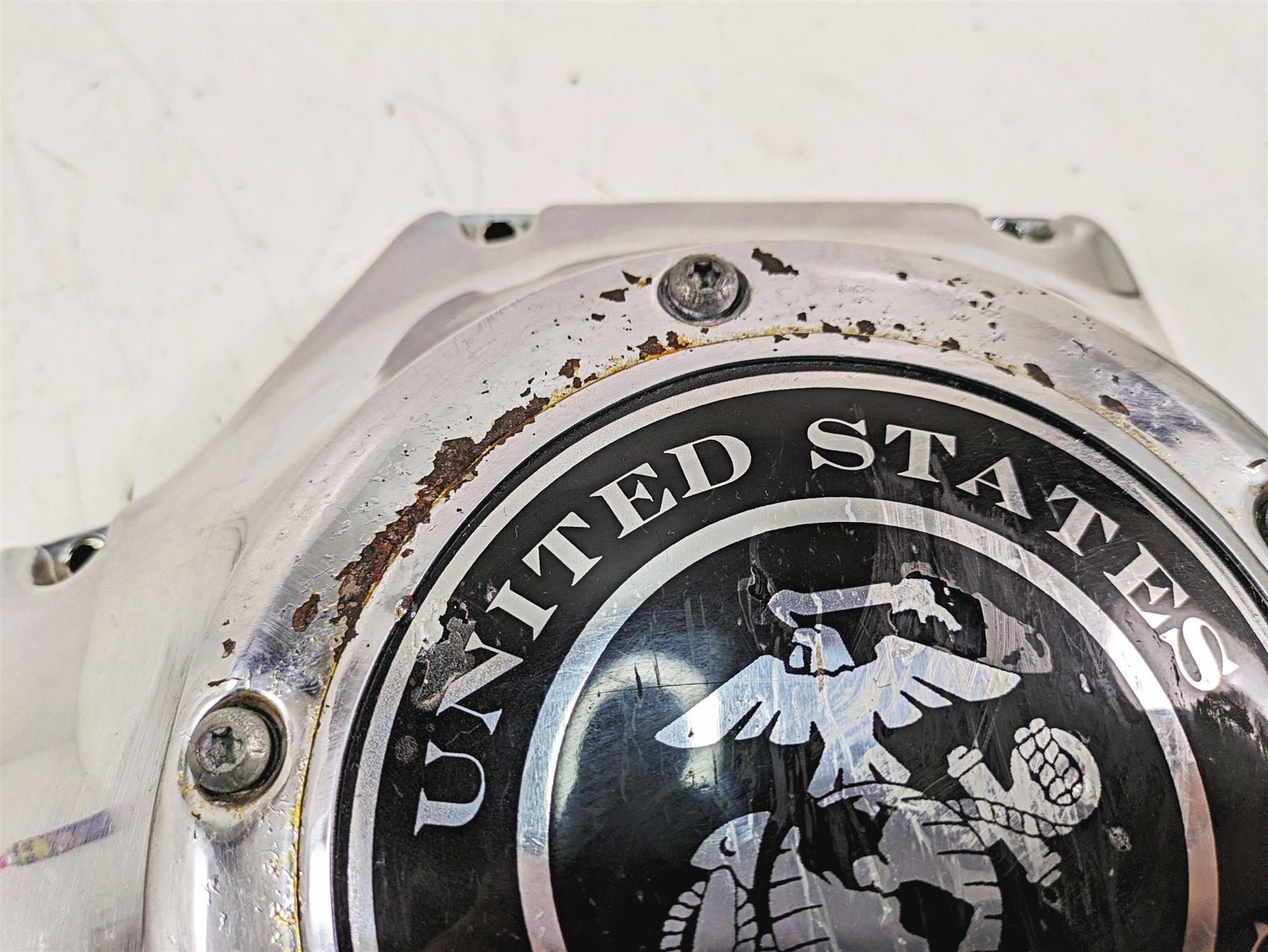 2005 Harley Dyna FXDL Low Rider Outer Primary Drive Clutch Cover 60543-99B {{ shop.shopifyCountryName }} - Mototech271